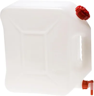 Immagine prodotto di Contenitore per alimenti da 10 litri con rubinetto, bianco