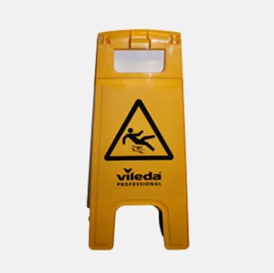 Productafbeelding van Vileda waarschuwingsbord "Gevaar: gladde vloer" - 1 stuk | Verpakking (1 stuk)