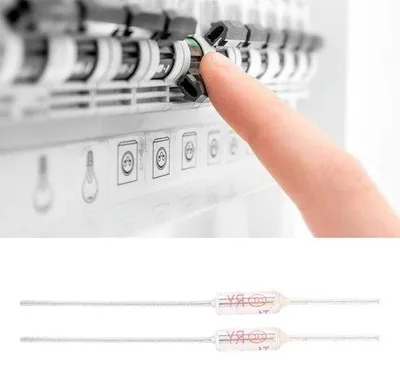 Produktbild von Thermische Sicherung 250VAC 10A Metallgehäuse 10er Pack.