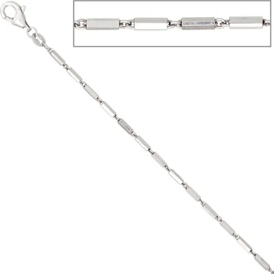 Produktbild von JOBO Gliederkette 925 Sterling Silber 1,4 mm 50 cm Halskette Kette Karabiner