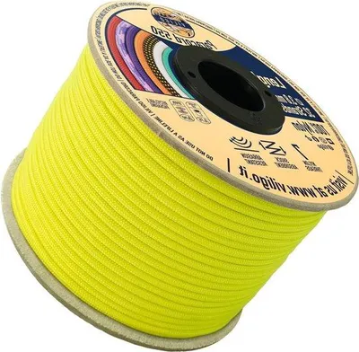 Produktbild von Nylon-Paracord mit 7 Fäden - ideal für Camping - 550 Typ III - Selbstbau-Projekte - Armbänder und Accessoires - 50 m Nylon-Seil