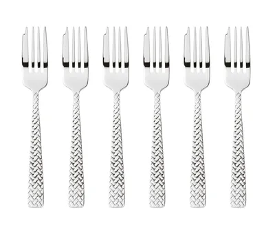 Zdjęcie produktu dla Cortina Sambonet Set 6 Kuchengabeln Edelstahl 18/10 52522A55