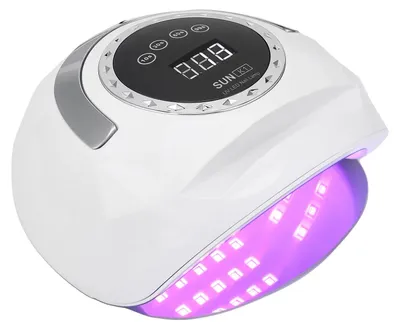 Zdjęcie produktu dla Suszarka do paznokci, moc 288W, inteligentna funkcja timera, kolor: biały