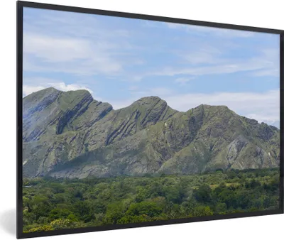 Produktbild von MuchoWow® Gerahmtes Poster Andenberg in Kolumbien 90x60 cm - Poster mit Schwarzem Bilderrahmen Wandposter Rahmen Foto Bilder - Fotorahmen - Foto-Plakat