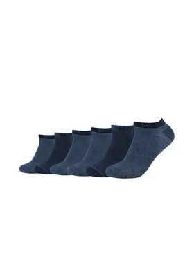 Produktbild von Mustang Sneakersocken 6er-Pack True Denim Organic Baumwolle mit weichem Komfortbund jeans mix 39-42