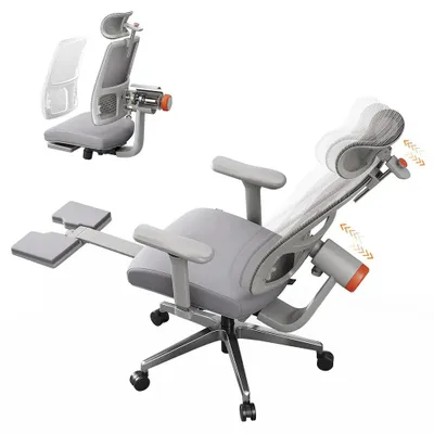 Immagine prodotto di Sedia ergonomica da ufficio - Sedia da gaming - Sedie - Sedie da ufficio - con poggiapiedi
