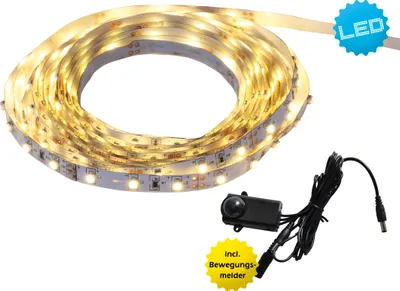 Produktbild von Näve LED-Stripe mit Bewegungsmelder Indoor 3m Stripelight - Kunststoff - neutralweiß; 5143103