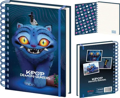 Produktbild von KPop Demon Hunters Derpy 3D A5 Notizbuch