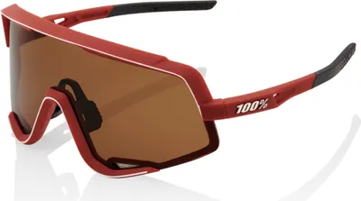 Produktbild von 100% SPEEDLAB Fahrradsonnenbrille - GLENDALE - bordeaux/Braun