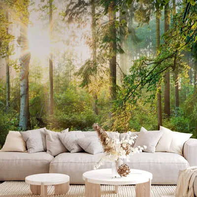 Produktbild von Selbstklebende Folie Fototapete - Untamed Nature 98x70 cm Landschaften c-C-0032-a-b