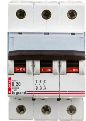 Obrázek produktu pro Legrand TX3, Miniaturní obvodový jistič, Typ B, IP20, 240 - 415 V