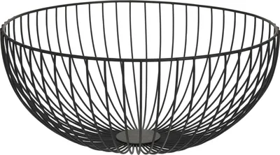 Obrázek produktu pro Košík na ovoce kovový O 35 cm, černý