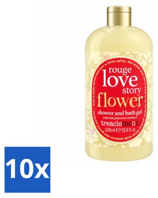 Produktbild von 10 x Treaclemoon One Ginger Morning Bad- & Duschgel - 500 ml - Vorteilspackung - 10 Stücke