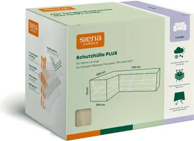 Produktbild von Siena Garden Loungesethülle 330x255x100x70 Schutzhülle Abdeckhaube Abdeckplane