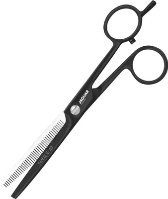 Produktbild von Jaguar White Line Timeless 43 Offset Texturing Scissors 6.0-Inch Length Black