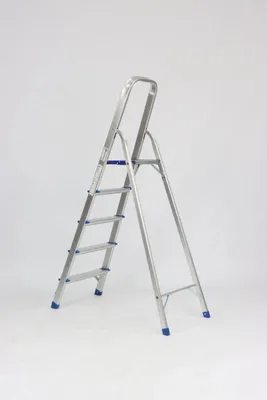 Produktbild von Greenbite Aluminium Stehleiter 5 Stufen – 150kg, klappbar