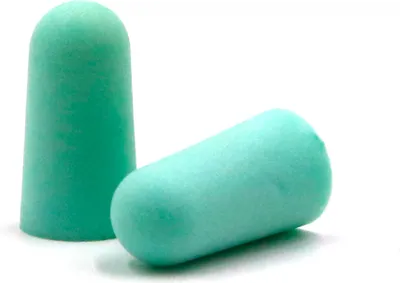 Produktbild von INF Ohrstöpsel mit Geräuschunterdrückung (60 Paar) mit Aluminiumetui Blau