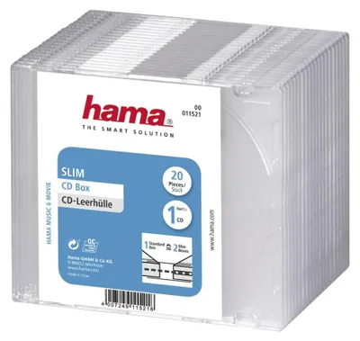 Zdjęcie produktu dla Hama 00011521, Przezroczysty, Plastik, 120 mm, 144 mm, 125 mm, 105 mm