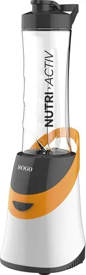 Obrázek produktu pro Sogo BAT-SS-5515-O, Sportovní mixér, 0,6 l, 350 W, Černá, Oranžová, Bílá