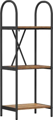 Produktbild von "2026 MODERNE" Bücherregal - Standregal - Wohnzimmerschrank - Altholz 40 x 30 x 109 cm Holzwerkstoff - Lagerregal Bücherregale CC9276512