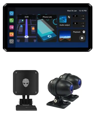 Produktbild von AlienRider M2 Pro Motorrad Multimediasystem + Kameras + Wave-Radar