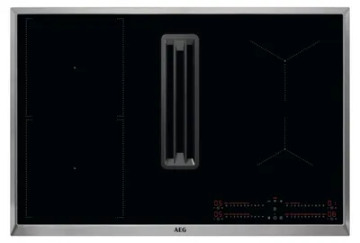 Produktbild von AEG CCE84543XB Autarkes Kochfeld mit integriertem Dunstabzug / Muldenlüfter / Umluft / 80cm