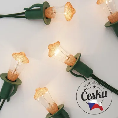 Zdjęcie produktu dla Zestaw miedzianych lampionów Exihand, TV-12, 12 żarówek 20 V/0,1 A