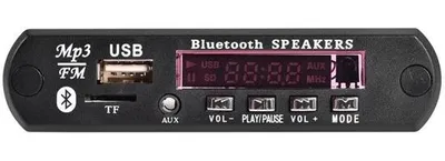 Zdjęcie produktu dla Moduł muzyczny Bluetooth do samochodu 12 V, MP3, USB