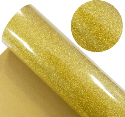 Produktbild von Flexfolie für Thermotransfer PD Media Gold Glitzer