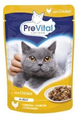 Obrázok produktu pre PREVITAL Kuracie mäso v želé mokré krmivo pre mačky 100g