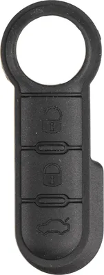Produktbild von Schlüssel Abdeckung Key Cover Autoschlüssel Schwarz für Fiat 500 500 C Abarth