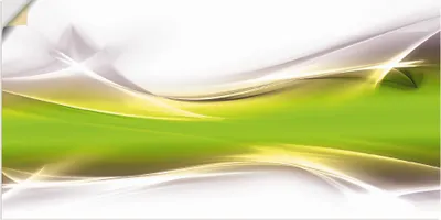 Produktbild von ARTland Wandbild, selbstklebend Kreatives Element Grün Größe: 100x50 cm