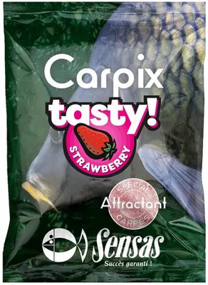 Zdjęcie produktu dla Sensas Posilovač – proszek dla karpi, smak truskawkowy, 300 g