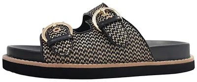 Produktbild von Rieker Pantoletten,Abs.b.35mm, m.Fußbett in schwarz, Gr. 37