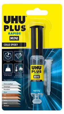 Image de Uhu Epoxy Express 4g Colle Epoxy Bi-composant Séchage Rapide - Uhu