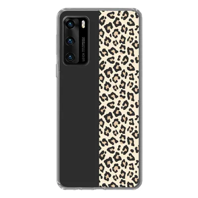 Produktbild von MuchoWow® Handyhülle Schutzhülle Hülle für Huawei P40 Tiere - Muster - Panther Silikon Softcase Handy Hülle - Handytasche