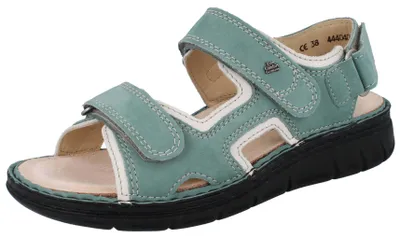 Produktbild von FINN COMFORT Wanaka Soft Damen Sandale eisgrün Nubukleder - Größe: 42