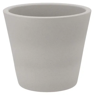 Produktbild von DK Design Blumentopf - Vinci - hellgrau matt - 19x21cm