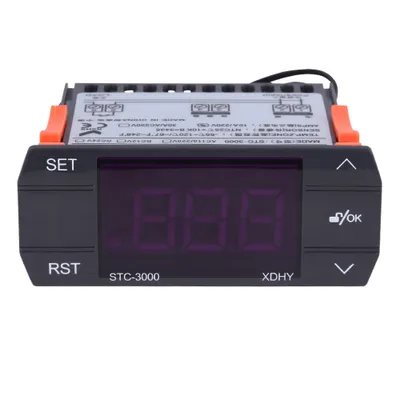 Image de Temperaturregler, Thermostat, STC-3000 Thermostat, Thermostat mit Sensor, Touch-Temperaturmodule