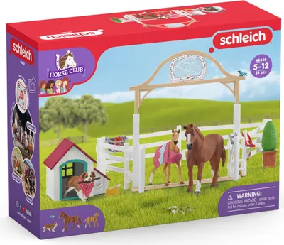 Obrázok produktu pre Schleich 42458 Kone pre hostí, Hannah so samicou Ruby