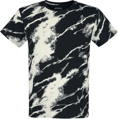 Produktbild von RED by EMP Herren schwarz-weißes Batik T-Shirt M