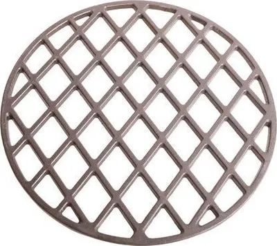 Produktbild von Grillgitter Gusseisen Ø 30cm Gittermuster auf Ihrem Grillgut
