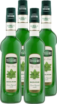 Zdjęcie produktu dla Mathieu Teisseire Syrop do napojów Bazylia 0,7 l (opakowanie 4 szt.)
