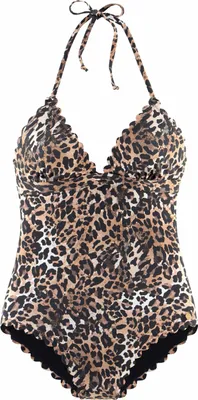 Produktbild von LASCANA Badeanzug Lexa braun-schwarz Größe 40 Cup A/B