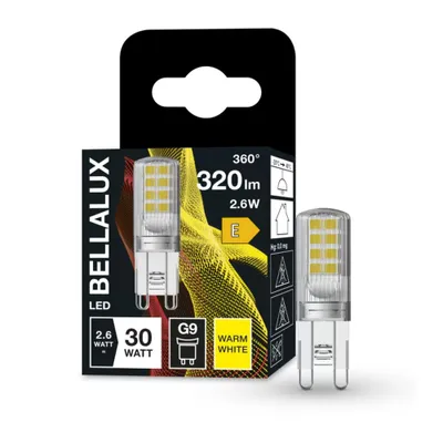 Produktbild von BELLALUX ST PIN G9 2.6W 2700K LED-Kapsel, Sockel G9, 2,6 Watt, Warmweiß, 2700 K,