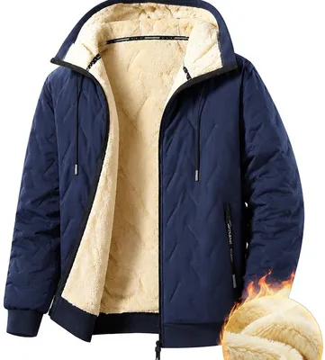 Productafbeelding van Currero Winterjas Heren Marineblauw XL