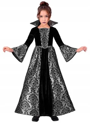 Obrázok produktu pre Kostým Widmann, malá upírka, detský, na Halloween, veľkosť 158