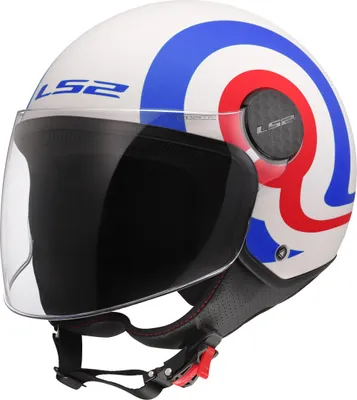 Produktbild von LS2 OF558 Sphere Lux II Urby Jethelm, weiß/rot/blau, XS (53/54)