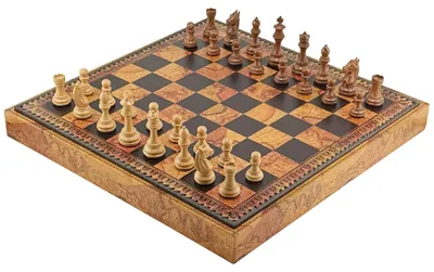 Produktbild von Exklusives Premium Palisander Holz Schachspiel 3-in-1 Dame Backgammon Italien