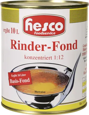 Zdjęcie produktu dla Hesco klarowna zupa wołowa First Class 12-krotnie skoncentrowana 850ml